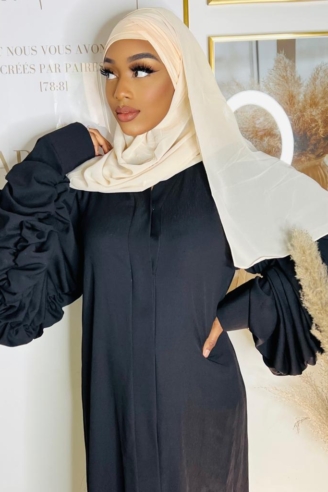 foulard à Enfiler mousseline