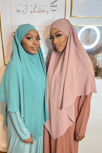 Khimar Jazz double voile